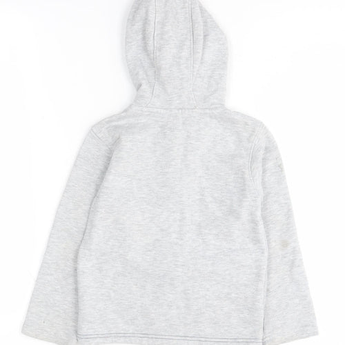 Mountain Warehouse Boys Grey and Blue Full Zip Hoodie 5-6 Years