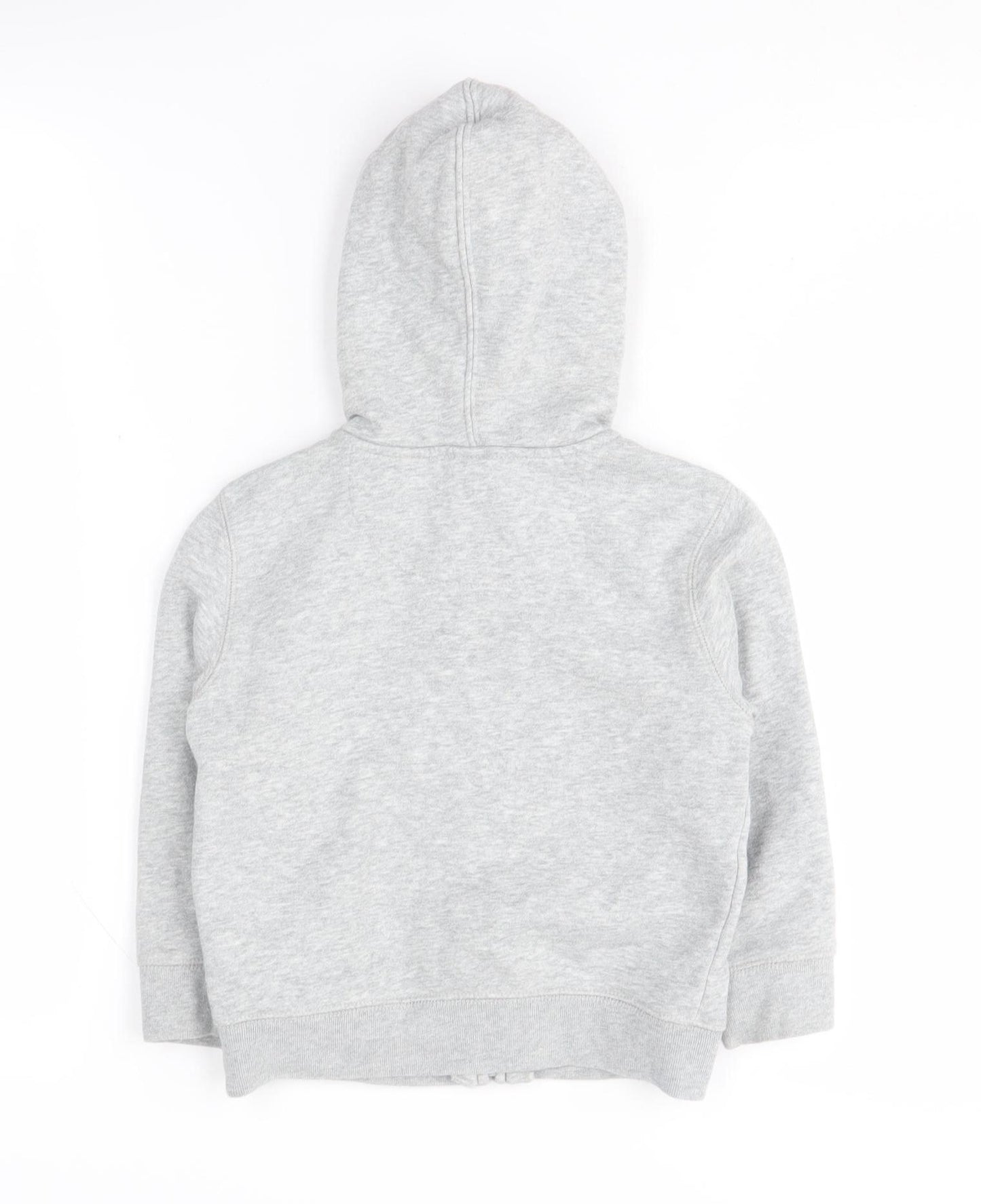 GAP Boys Grey Full Zip Hoodie, 4 Years, Casual Style