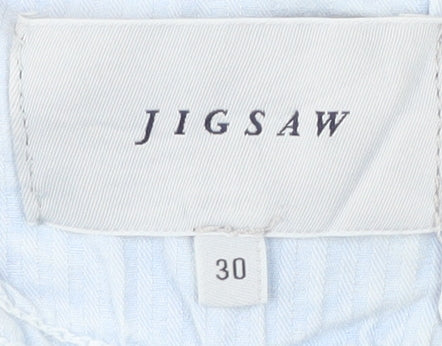 Jigsaw Women's Blue Straight Jeans Size 2 with Zip Closure