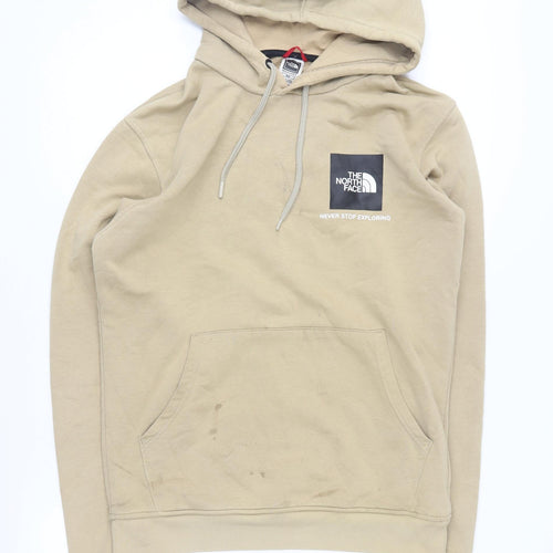 The North Face Men's Beige Pullover Hoodie M