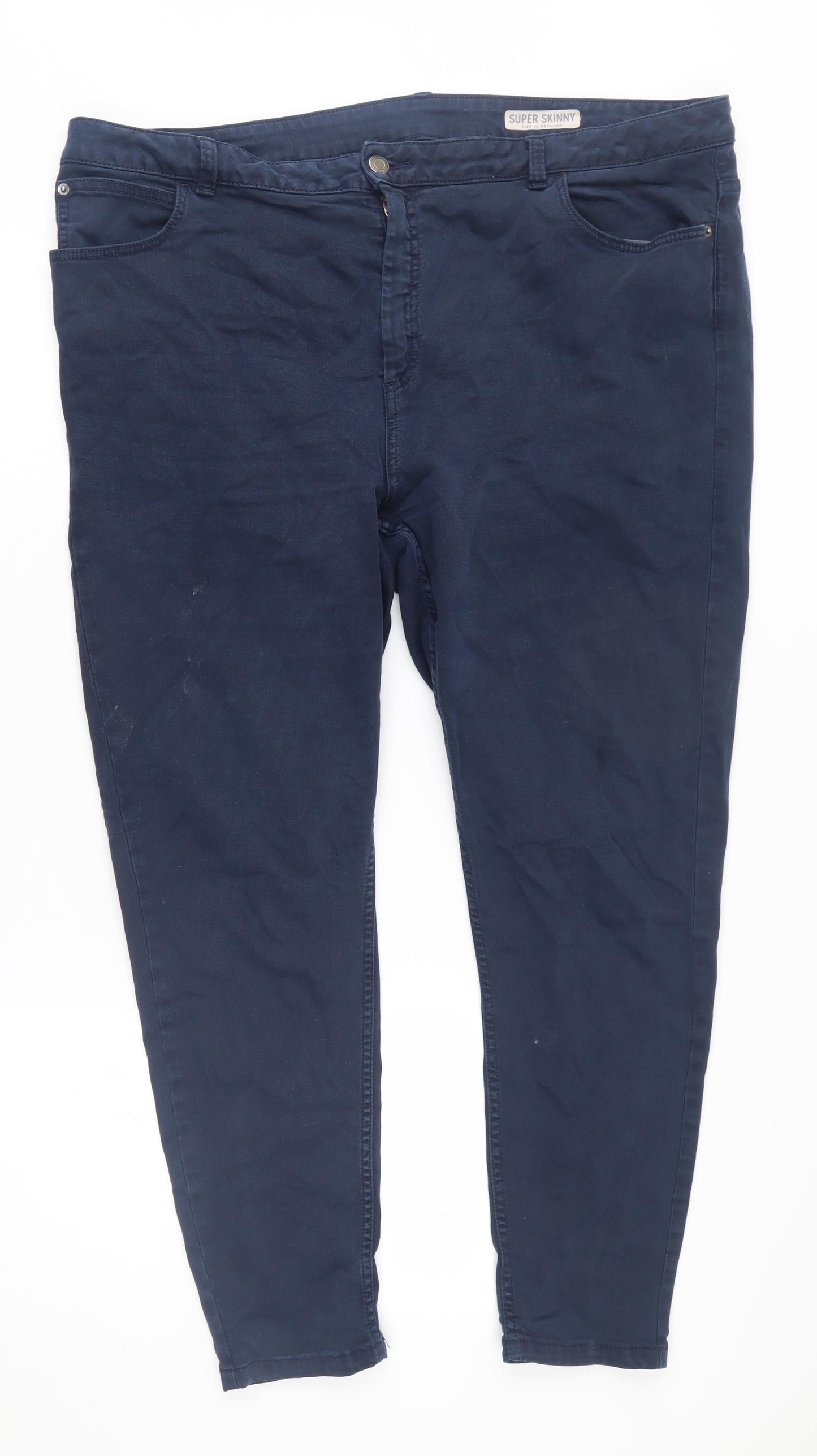 Marks and Spencer Women's Blue Skinny Jeans Size 20