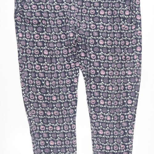 Next Women's Multicoloured Floral Trousers Size 20