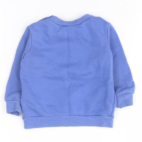 Nike Blue Unisex Baby Pullover Jumper 12-18 Months