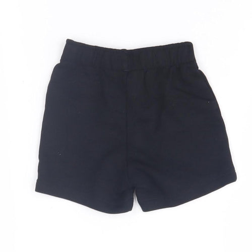 Puma Black Unisex Baby Shorts 12-18 Months