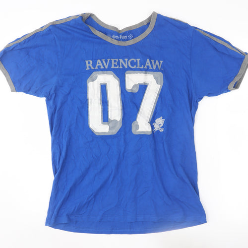 Harry Potter Unisex Blue Ravenclaw T-Shirt L