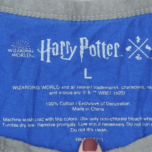 Harry Potter Unisex Blue Ravenclaw T-Shirt L