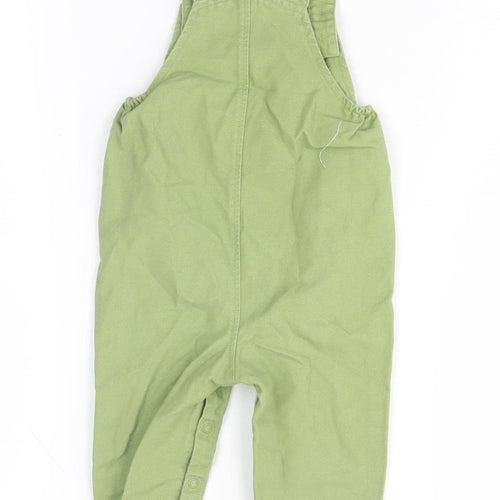 Disney Green Mickey Mouse Unisex Dungaree 12-18 Months