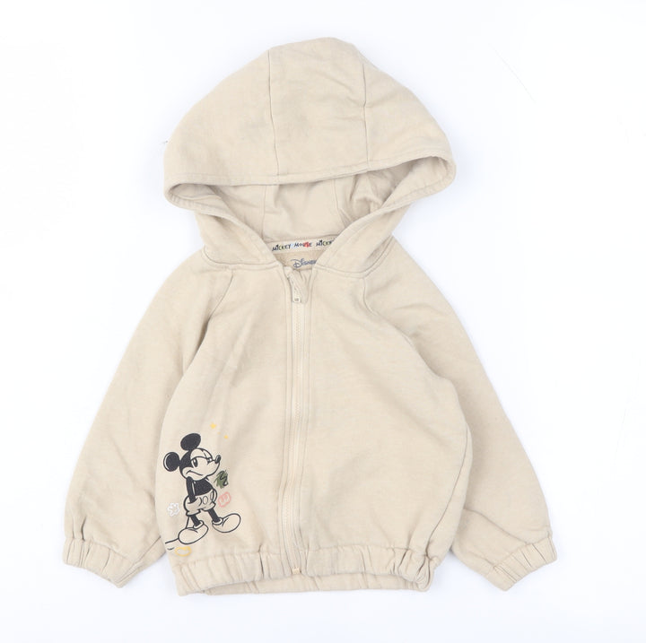Disney Beige Mickey Mouse Baby Jumper - 12-18 Months