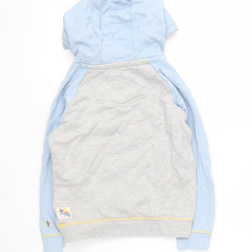 FatFace Boys Blue/Grey Beach Print Hoodie 4-5 Years