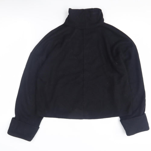 ASOS Design Women's Black Roll Neck Pullover Jumper Size 8
