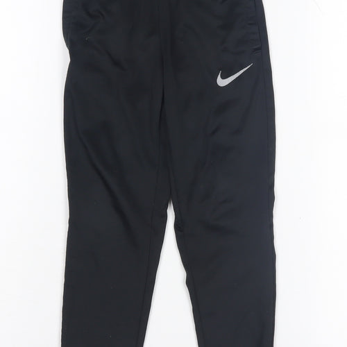 Nike Boys Black Jogger Trousers S-4Y Activewear