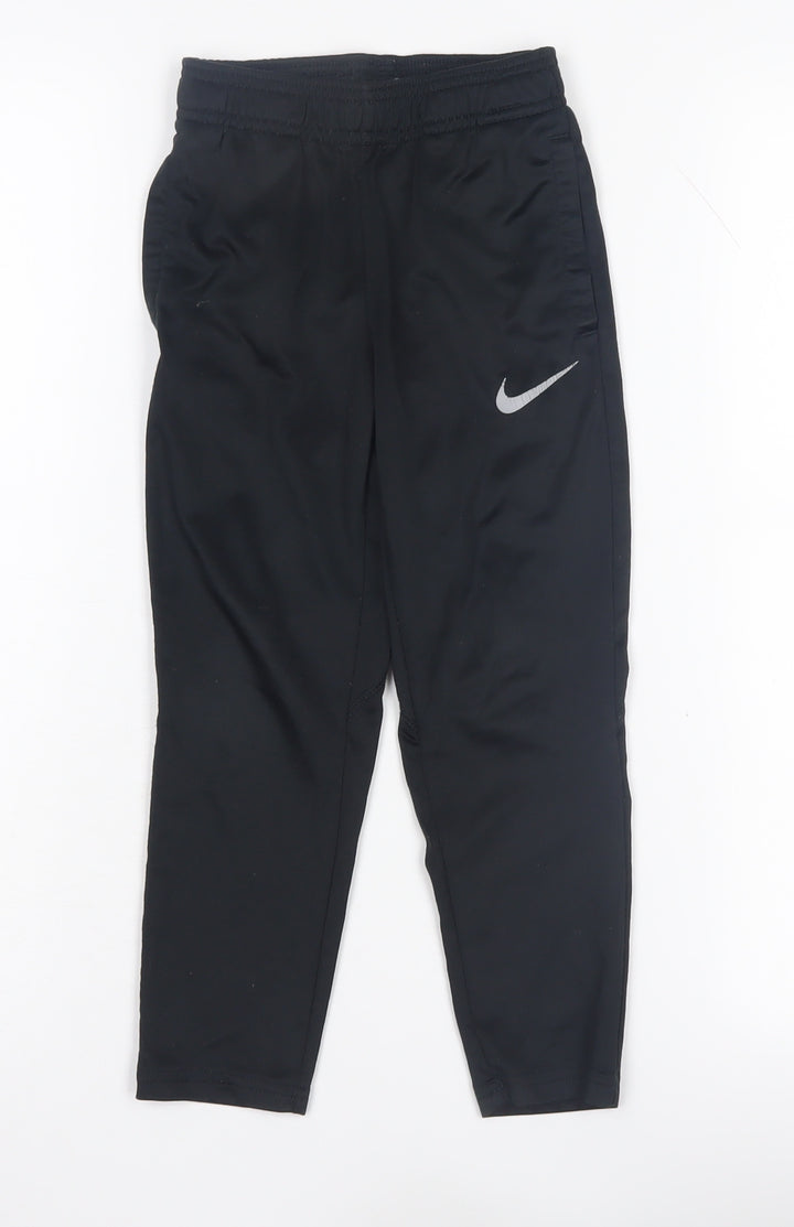 Nike Boys Black Jogger Trousers S-4Y Activewear