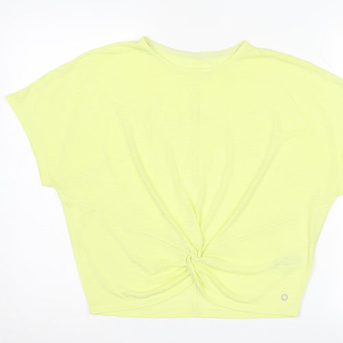 Marks and Spencer Women's Yellow T-Shirt, Size 12