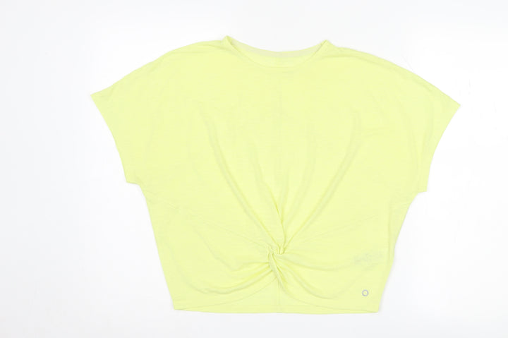Marks and Spencer Women's Yellow T-Shirt, Size 12