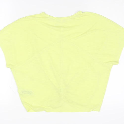 Marks and Spencer Women's Yellow T-Shirt, Size 12