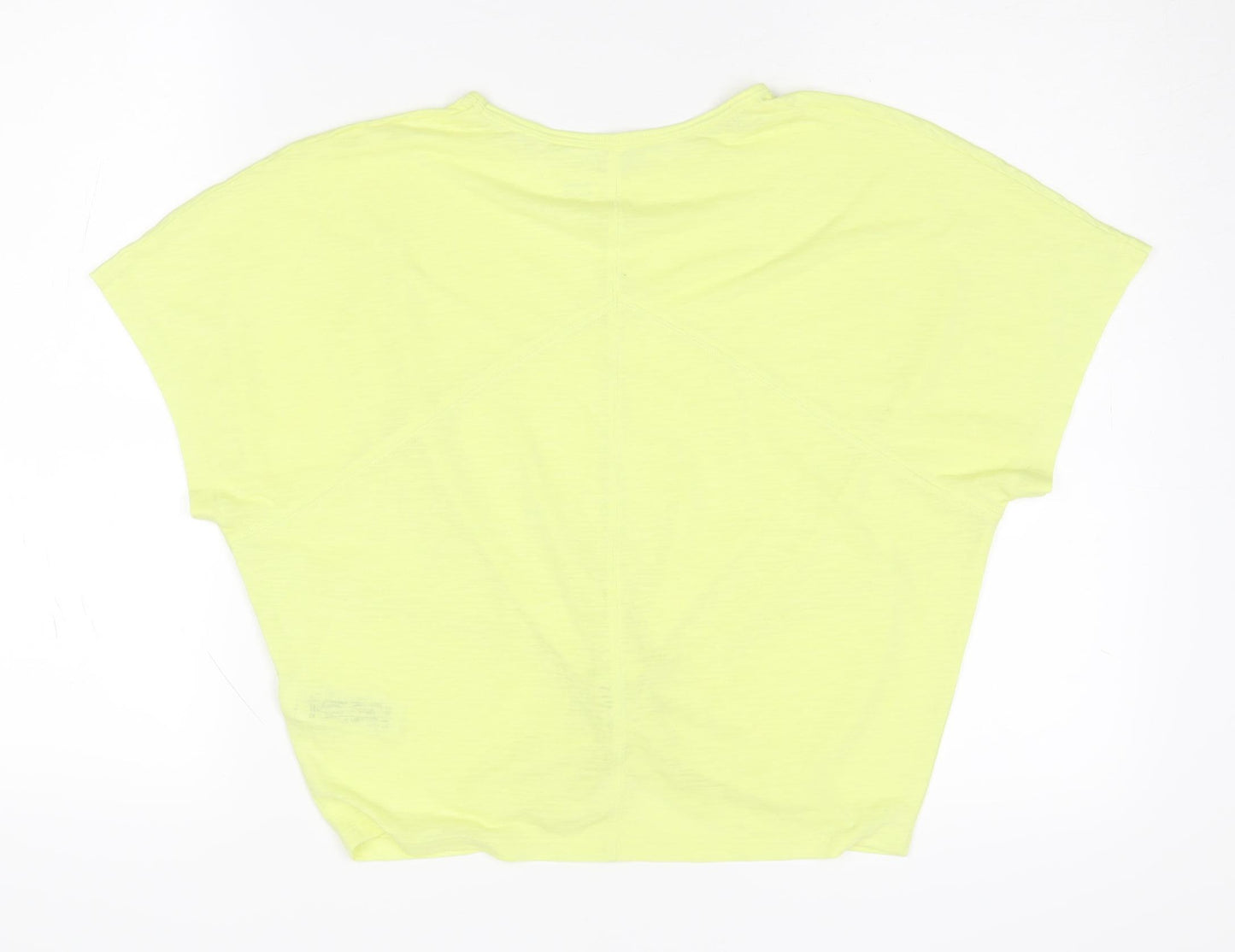 Marks and Spencer Women's Yellow T-Shirt, Size 12