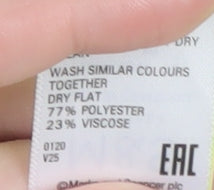 Marks and Spencer Women's Yellow T-Shirt, Size 12