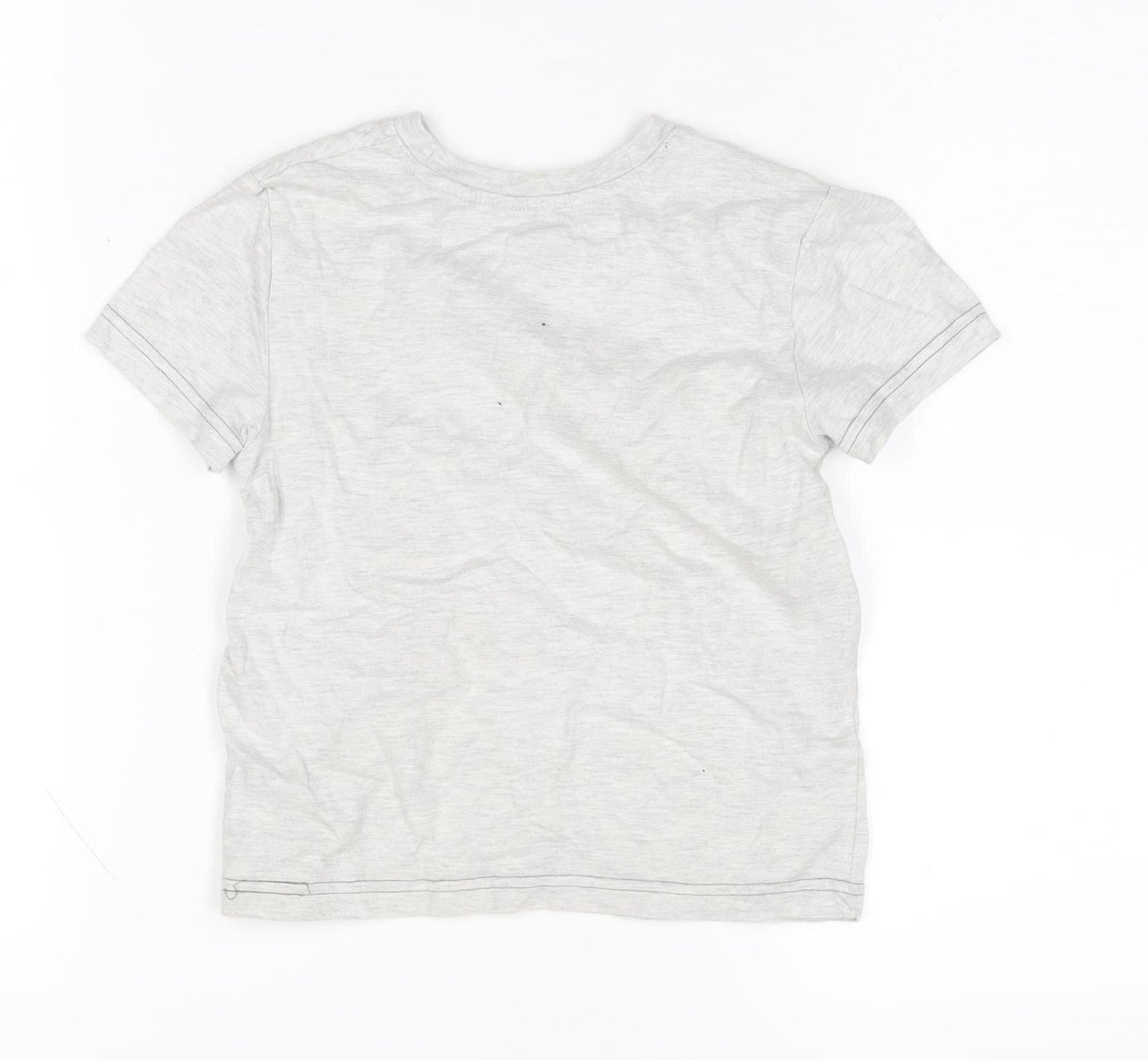 Jurassic World Boys Grey T-Shirt, 3-4Y, Cotton Graphic Print