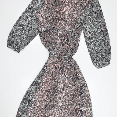 hush Women's Multicoloured Wrap Dress - Size 12