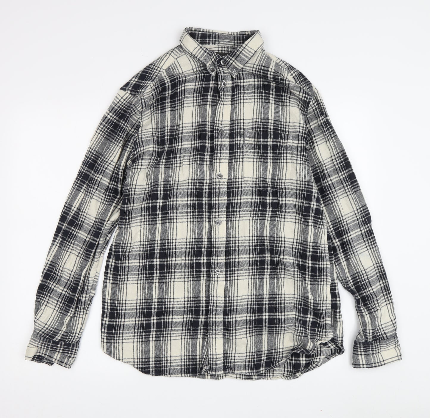 French Connection Men's Check Shirt Multicoloured Large