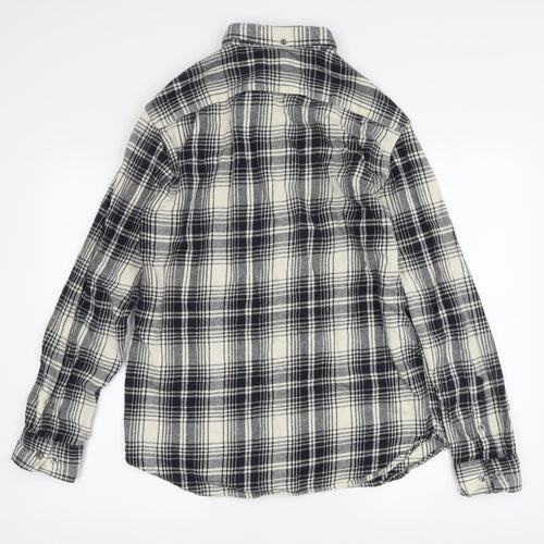 French Connection Men's Check Shirt Multicoloured Large