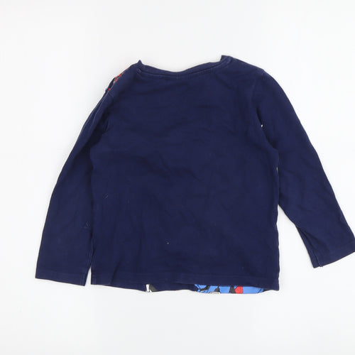 Marvel Avengers Boys Blue Pyjama Top 4-5 Years Superhero