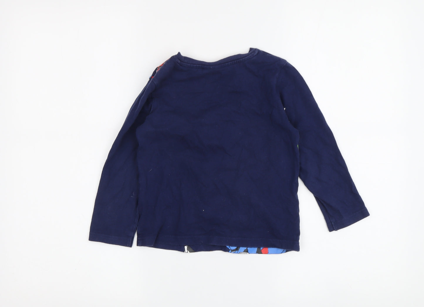 Marvel Avengers Boys Blue Pyjama Top 4-5 Years Superhero