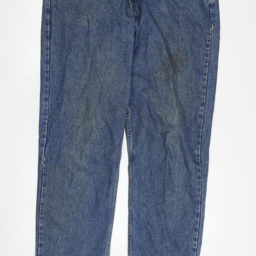 Marks & Spencer Men's Blue Straight Jeans Size 38