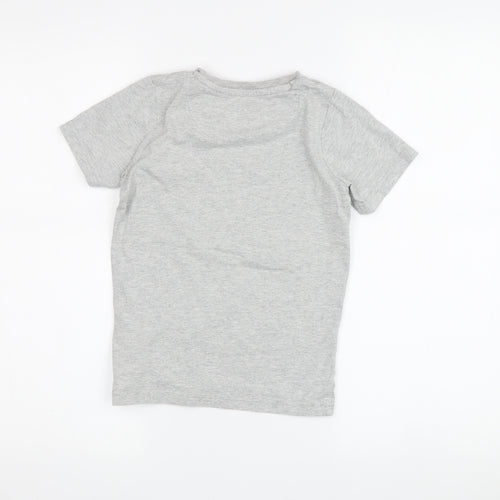 Marks and Spencer Boys Grey Spider-Man T-Shirt, 6-7 Years, Superhero Fun