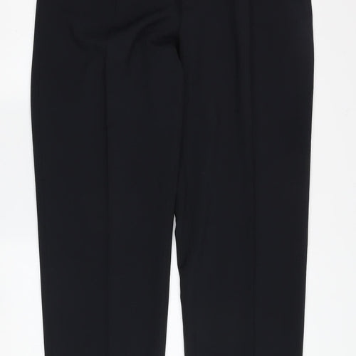 Debenhams Men's Black Dress Pants L Regular Fit