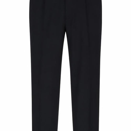 Debenhams Men's Black Dress Pants L Regular Fit