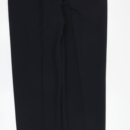 Debenhams Men's Black Dress Pants L Regular Fit