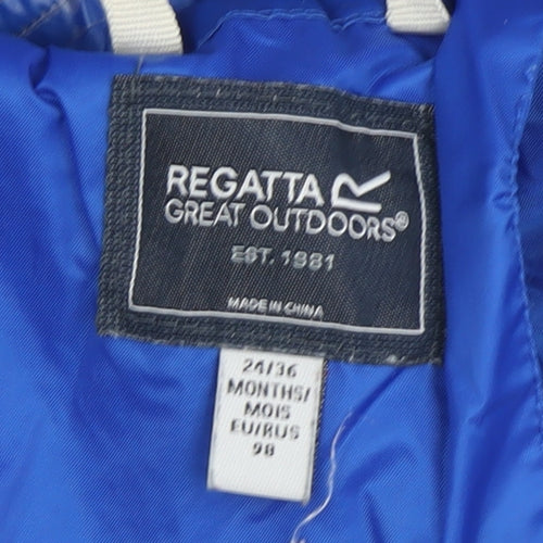 Regatta Unisex Toddler Blue Snowsuit 24 Months