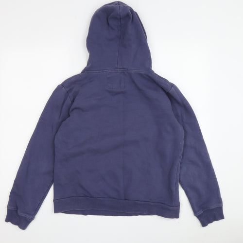 Stone Bay Women's Blue Hoodie, Size 12, Cotton Blend