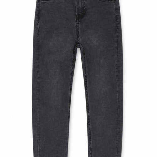 Bershka Girls Grey Straight Jeans, Size 6 - Stylish & Comfy