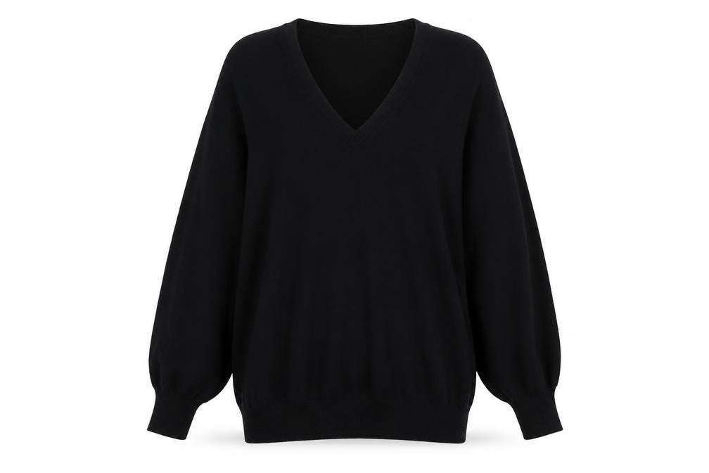 Front view of Roman Women's Black jumper, size 14