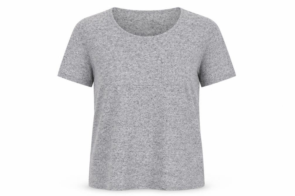 Oasis Women's Grey T-Shirt - M, Short Sleeve, Casual