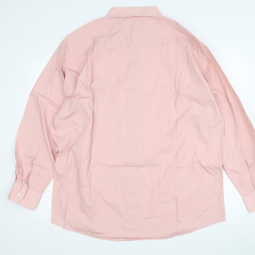 Van Heusen Men's Pink Formal Dress Shirt 44cm
