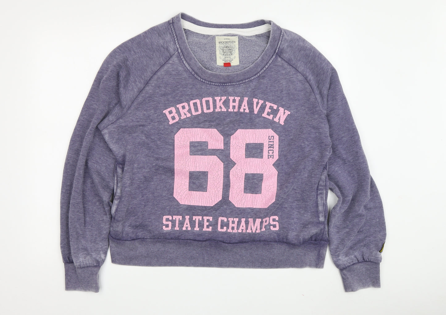 Brookhaven Women's Purple Pullover Sweatshirt, Size Unspecified