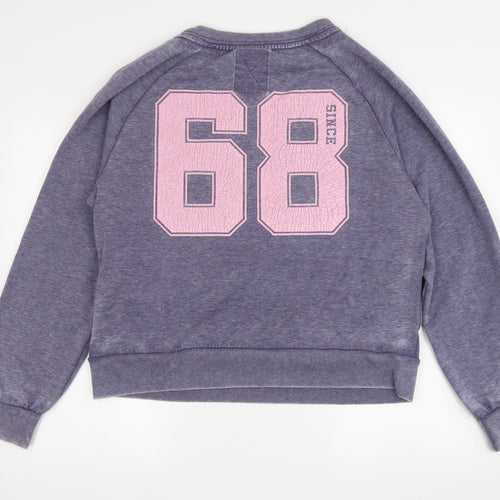 Brookhaven Women's Purple Pullover Sweatshirt, Size Unspecified