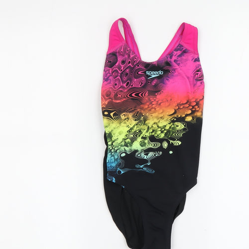 Speedo Girls Multicoloured One Piece Swimsuit 8 Years