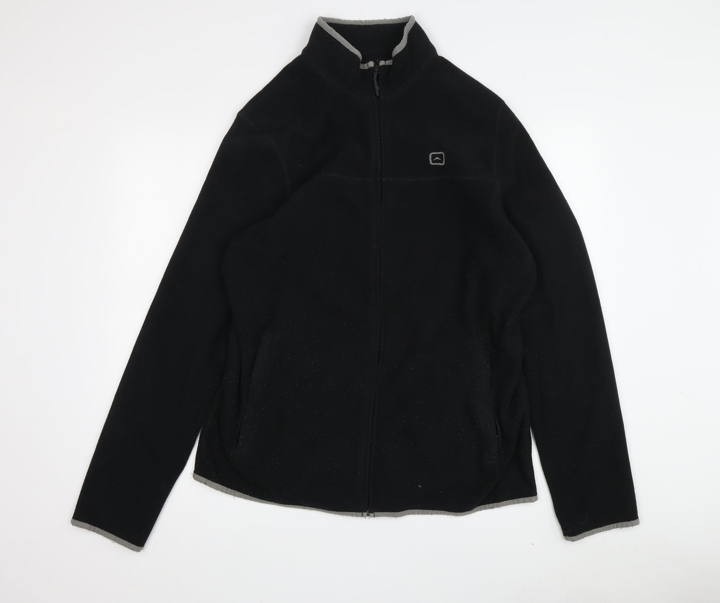 Outbound Men's Black Fleece Jacket L - Casual Lightweight