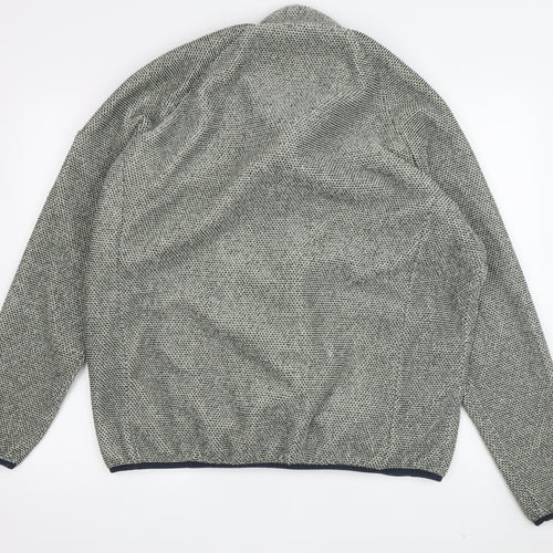 Trespass Men's Grey Wool Jacket L Full Zip Casual
