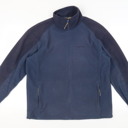 Regatta Men's Blue Fleece Jacket M Outdoor Casual