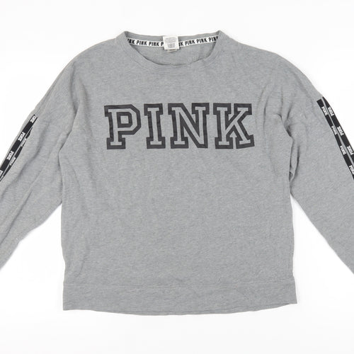 Victoria's Secret Grey Women's Pullover Sweatshirt Small
