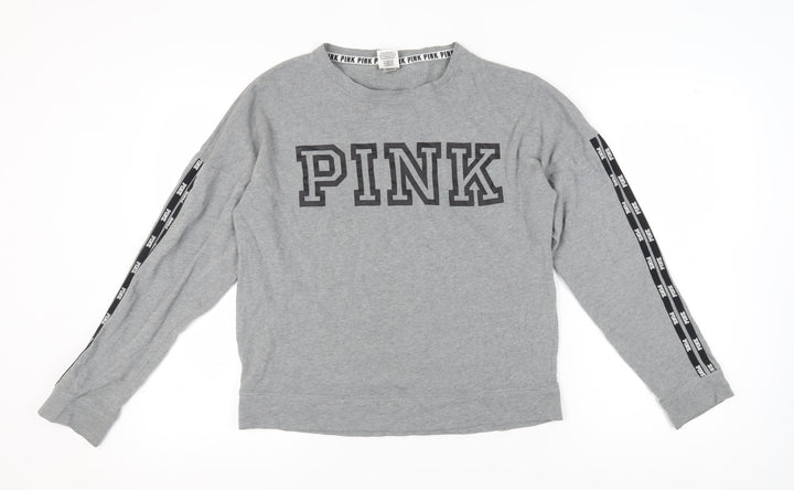 Victoria's Secret Grey Women's Pullover Sweatshirt Small