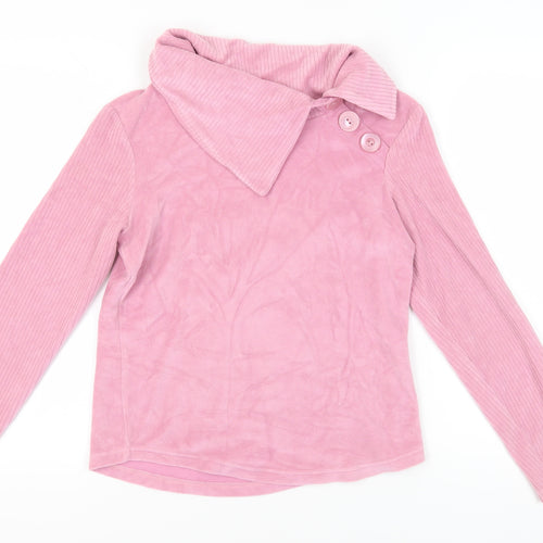 Marks and Spencer Women's Pink Pullover Sweatshirt S