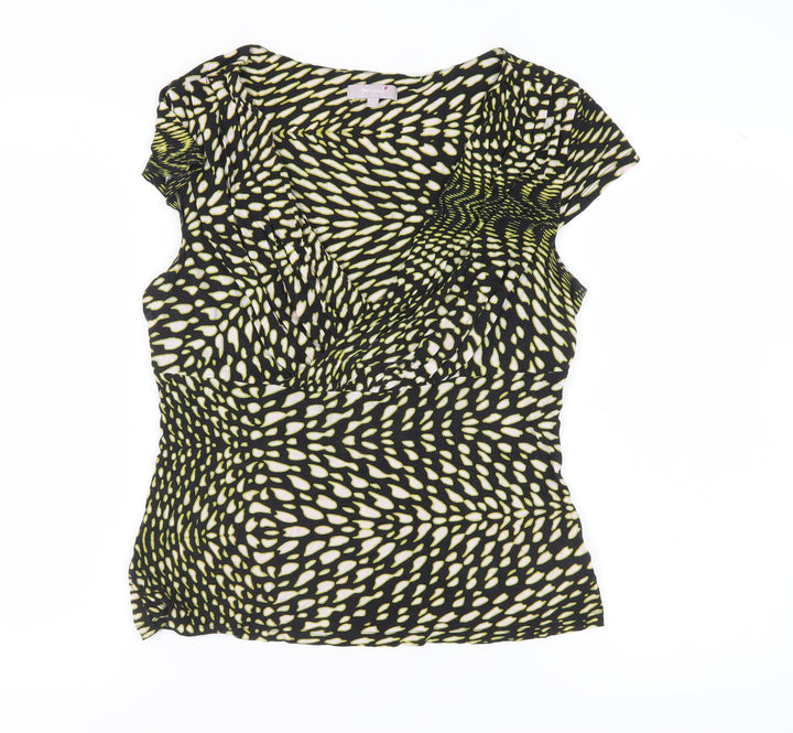 Marks and Spencer Women's Multicoloured Wrap Blouse UK 14