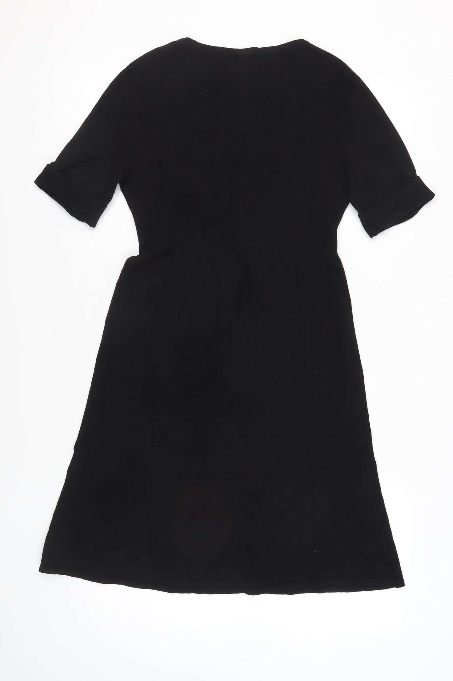 s.Oliver Women's Black Short Shift Dress Size 12