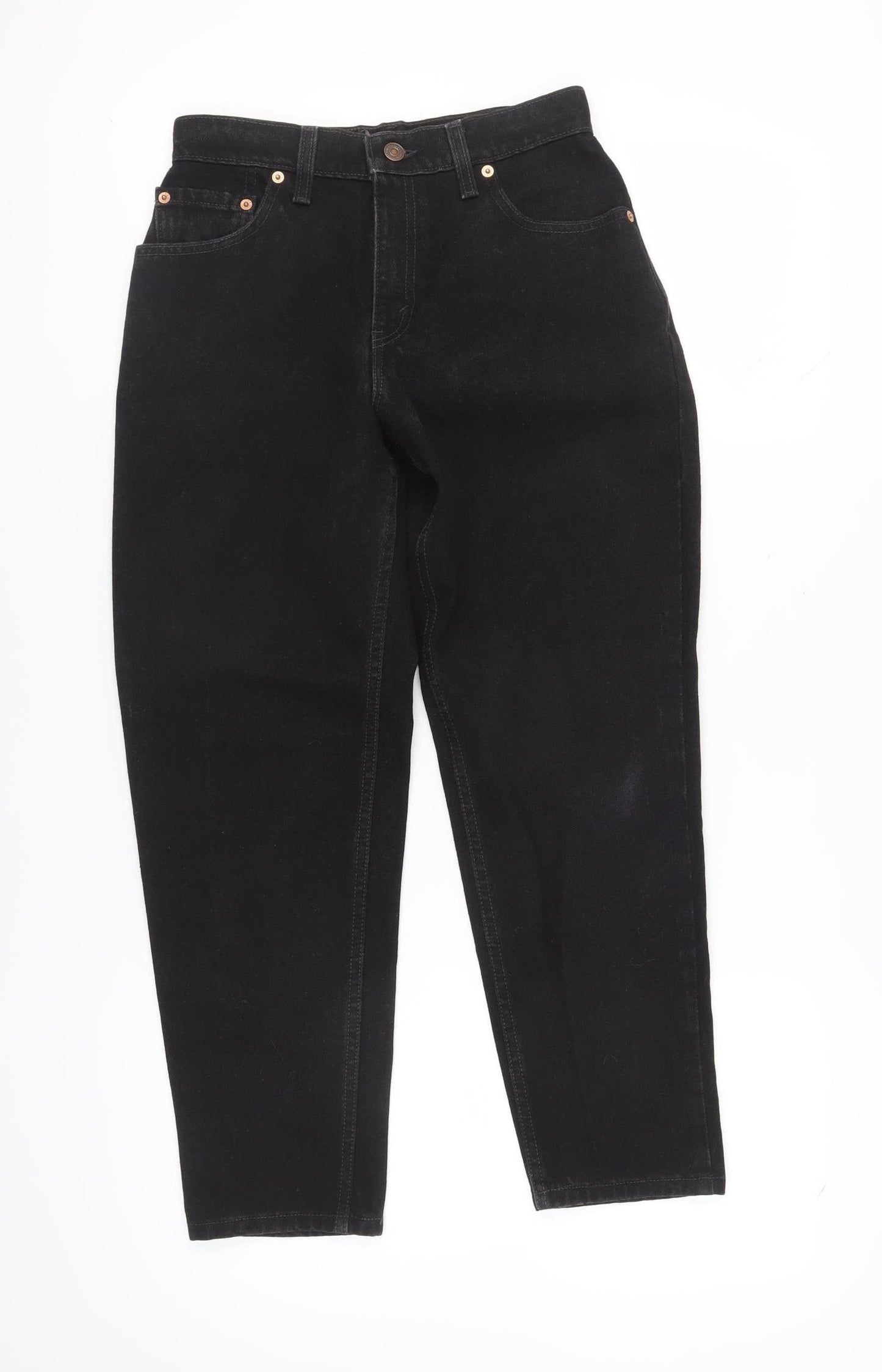 Levi's Women's Black Tapered Jeans Size 6 Petite